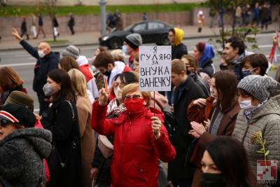 В Минске задержаны участники акции пенсионеров