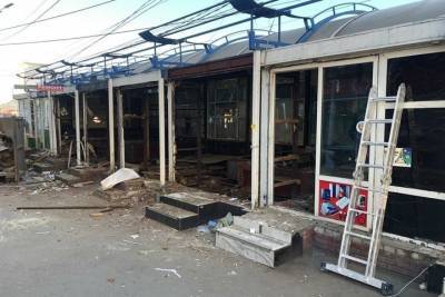 Незаконные объекты торговли снесли в Канавинском районе
