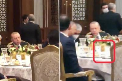 Турки «разозлились» на президента: Эрдоган сидел за столом, где подали ракы