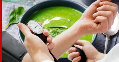 Зеленый суп признали эффективным средством снижения давления