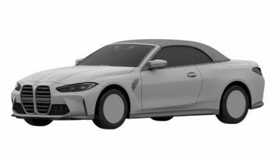 Представлены патентные изображения нового кабриолета BMW M4