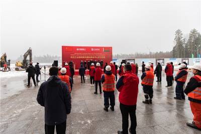 Китайцы начали строить под Минском международный выставочный центр