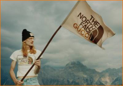 Gucci «одел» дом в пуховик в рамках коллаборации с The North Face