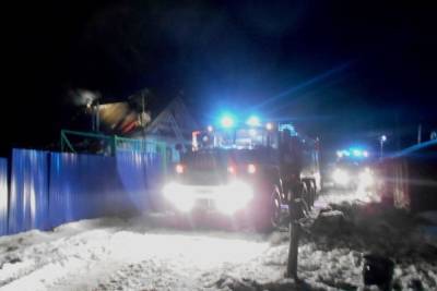 Женщина погибла при пожаре в Янтиковском районе