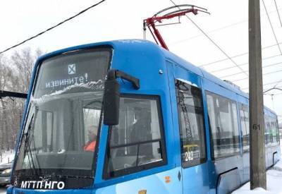 В Новокузнецке по улицам города начал ходить уникальный трамвай «Кузбасс 001»