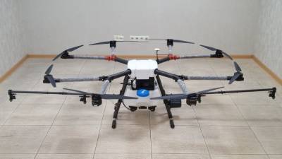 Летающий трактор: в Украине создали уникальный дрон для аграриев