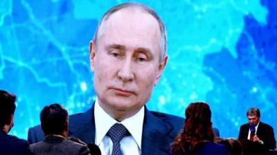 Нацсовет объявил предупреждение телеканалу "НАШ" за трансляцию пресс-конференции Путина