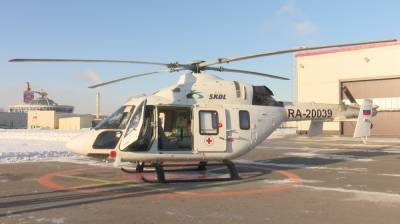 Впервые в России воронежца с тяжёлой формой коронавируса эвакуировал вертолёт