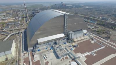 В Чернобыльской зоне завершено строительство хранилища для ядерного топлива из ЧАЭС