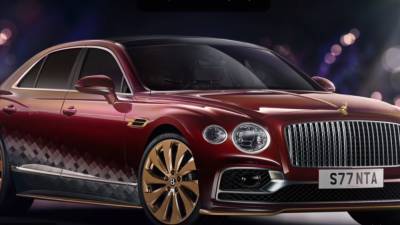 Bentley - Bentley презентовал новогодний седан для Санты-Клауса - newinform.com