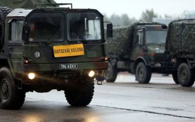 В Эстонию прибыла партия купленного ею подержанного военного транспорта