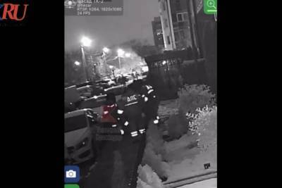 Опубликовано видео с побегом краснодарского грабителя