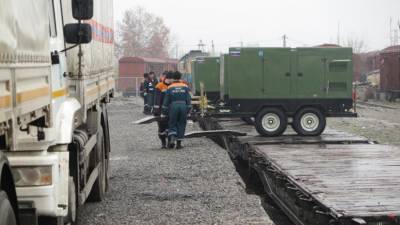 МЧС России в полном объеме доставило гумпомощь в Карабах