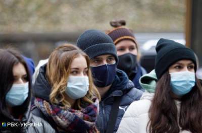 В Украине с начала пандемии заразились коронавирусом более миллиона человек
