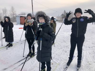 В Троицком дали старт новому сезону проекта "Лыжи в школу"