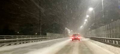 ГИБДД Карелии предупреждает водителей о сложных погодных условиях