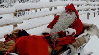 Этим вечером над Украиной пролетит Санта-Клаус
