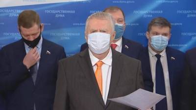 Жириновский назвал виновных в пандемии коронавируса