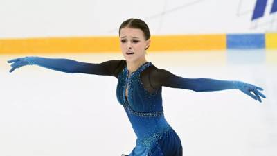 Щербакова выполнила четверной флип на тренировке на чемпионате России
