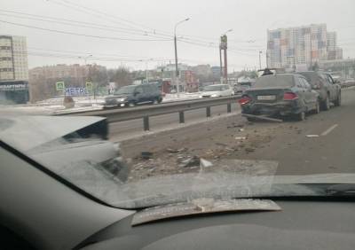У рязанского ТРЦ «Премьер» случилась массовая авария