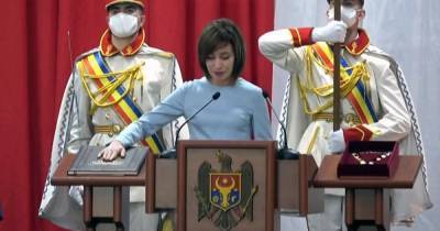 Санду вступила в должность президента Молдовы: как происходила инаугурация