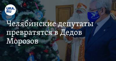 Челябинские депутаты превратятся в Дедов Морозов