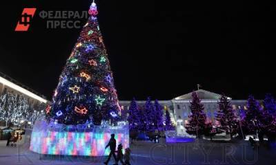 На новогоднее украшение Кургана потратили 16,8 млн рублей