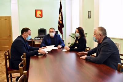 Глава Ленинского района Сергей Ситников провел рабочую встречу с представителями силовых структур