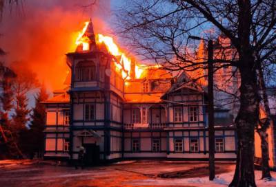 СК заинтересовался пожаром в детском пульмонологическом санатории в Ленобласти