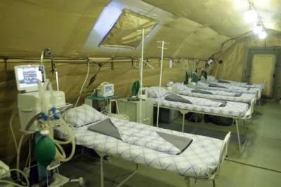 В Крыму российские войска начали разворачивать мобильные коронавирусные госпитали