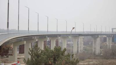 В Запорожье открыли новый мост через реку Старый Днепр