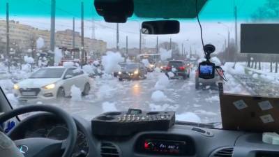 Роспотребнадзор прокомментировал "пенную вечеринку" на Петергофском шоссе