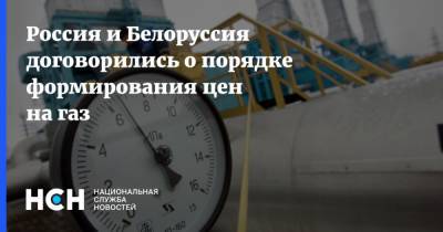 Россия и Белоруссия договорились о порядке формирования цен на газ