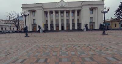 Разумков пригласил украинцев на виртуальную экскурсию в безлюдный парламент