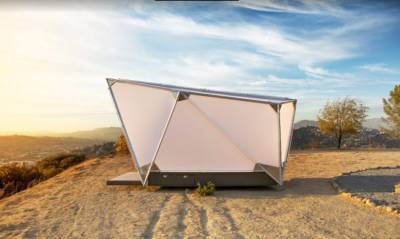 Бывшие работники Tesla и SpaceX создали футуристическую палатку за $17 500: фото