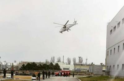 В украинское небо поднялся боевой вертолет с несущим винтом отечественного производства