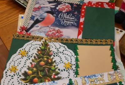Ульяновские детишки изготовили новогодние открытки для сирот и пожилых людей