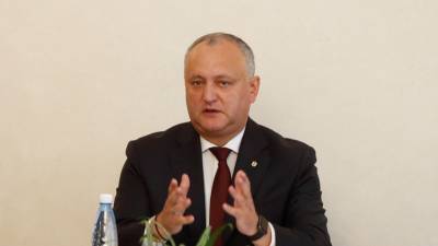 Додон пообещал защищать дружбу Молдавии и России