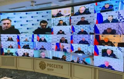 Игорь Маковский провел заседание Штаба «Россети Центр» в связи с неблагоприятными погодными условиями