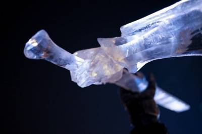 Победителей конкурса ледяных скульптур объявили на площади Ленина в Чите