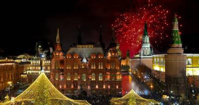 В Новый год фейерверки в Москве проведут на 11 площадках