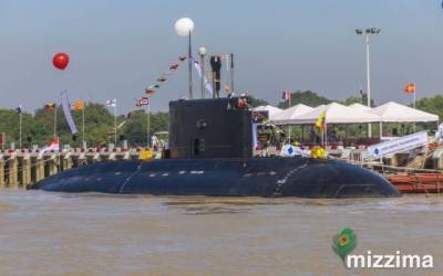 В состав ВМС Мьянмы вошла построенная в СССР подлодка проекта 877ЭКМ