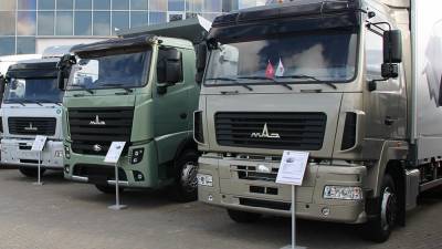 МАЗ теряет позиции на российском рынке новых грузовиков