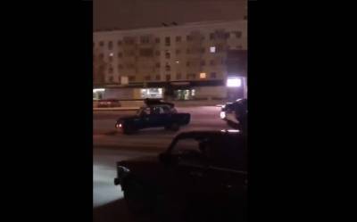 В Уфе парень катался на крыше дрифтующего авто (видео)