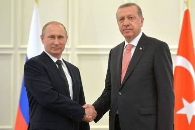 Эрдоган ответил Путину, назвавшему его «мужчиной, держащим слово»