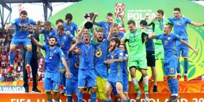 Из-за Covid-19 молодежная сборная Украины по футболу останется чемпионом мира до 2023 года