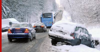 Названы главные причины автомобильных аварий зимой