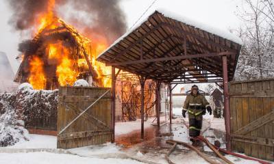 В Карелии 89-летняя женщина погибла на пожаре