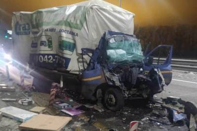 На Кубани в столкновении с грузовиком погиб водитель «Газели»