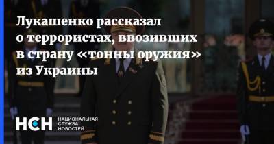 Лукашенко рассказал о террористах, ввозивших в страну «тонны оружия» из Украины